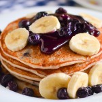 Blueberry Banana Pancakes