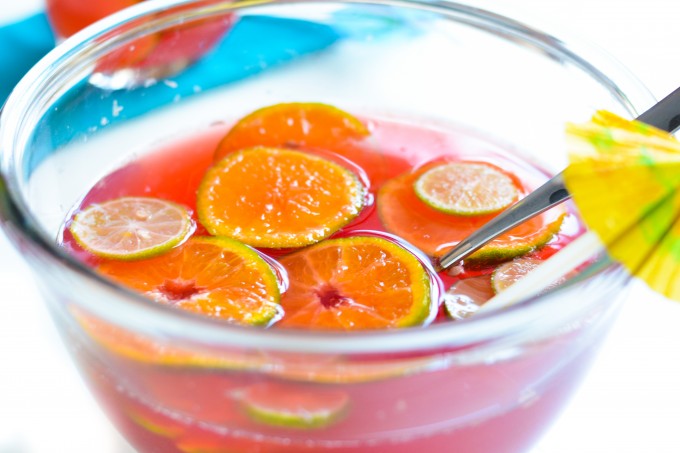 Cranberry and Orange Summer Punch
