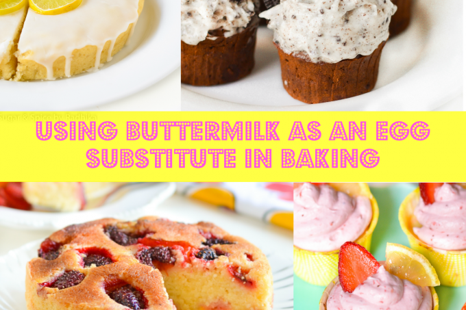 Buttermilk as an egg substitute