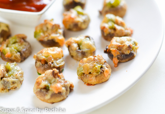 Cheesy Stuffed Mushroom