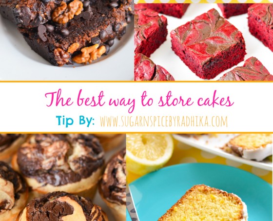 Best Way to Store Cakes