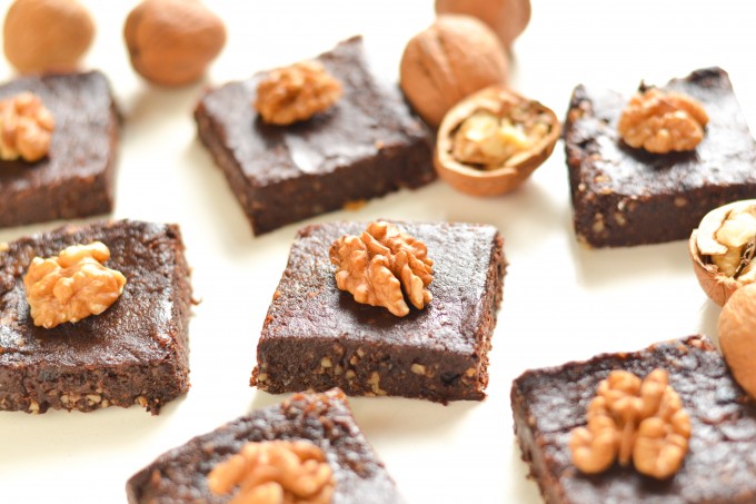 No-Bake Vegan Flourless Brownies