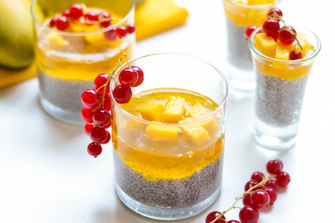 Mango Chia Pudding