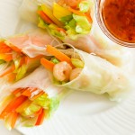 Crunchy Rice Paper Rolls