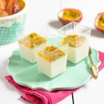 Vanilla Panna Cotta with Passion Fruit