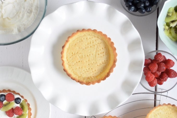 Eggless Tart Shell Recipe