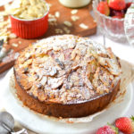 Almond and Strawberry Tea Cake