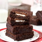 Oreo Brownies (Eggless)