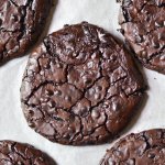 Flourless Chocolate Fudge Cookies