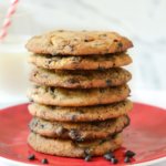 Eggless Chocolate Chip Cookies