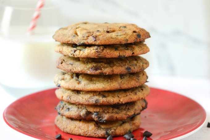 Eggless Chocolate Chip Cookies