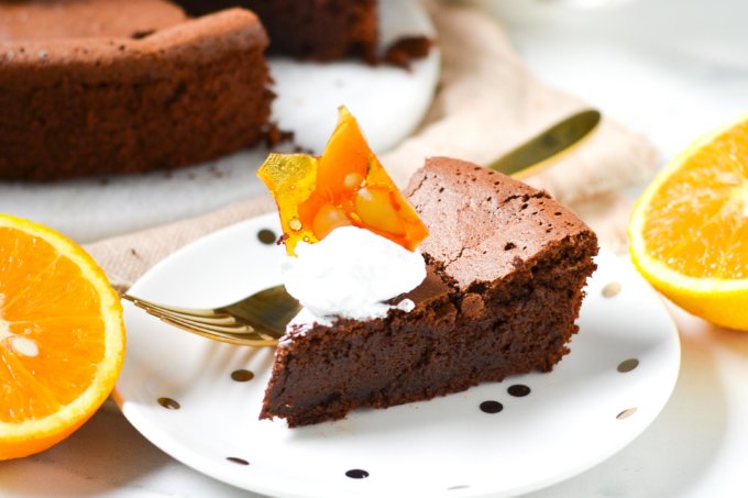 Flourless Chocolate Orange Cake