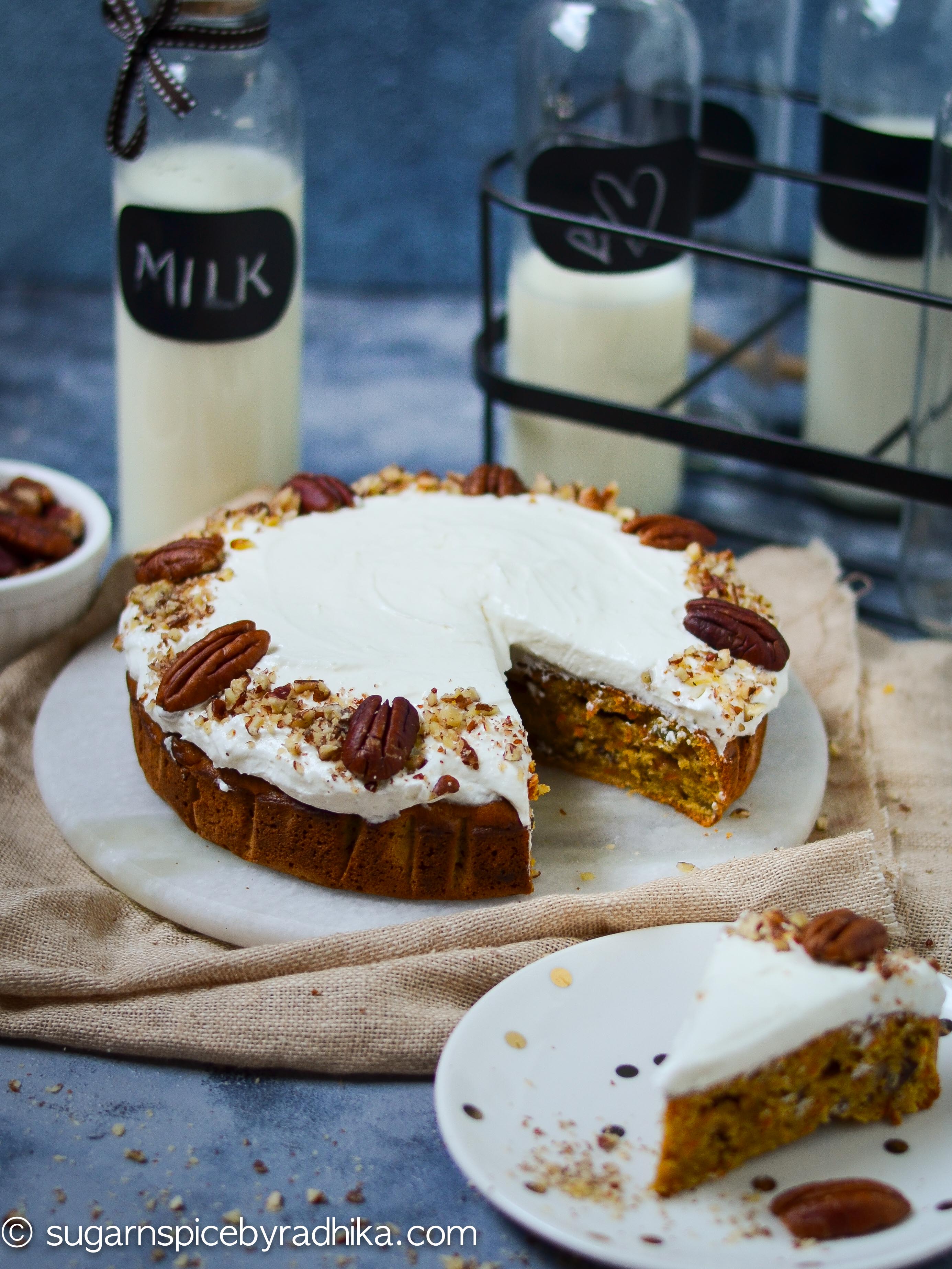 Carrot Cake with Cream Cheese Frosting